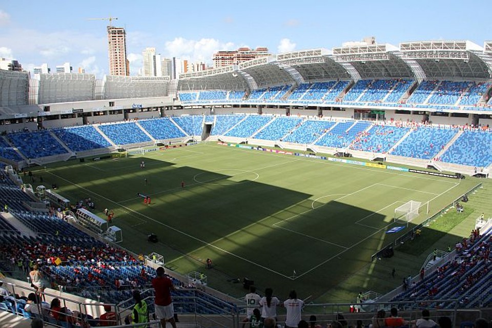 Arena das Dunas registrou brigas do lado de fora nas duas primeiras partidas do estádio de Natal da Copa | Nuno Guimarães / Folhapress