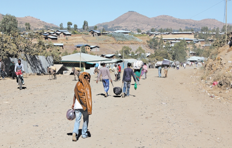 A Etiópia se beneficiou de remessas enviadas por trabalhadores etíopes na Arábia Saudita; migrantes retornam a Leguama | Benno Muchler