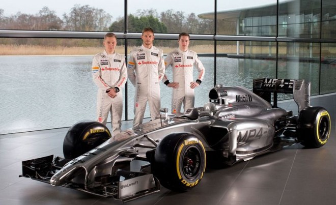 O modelo MP4-29 da McLaren | 