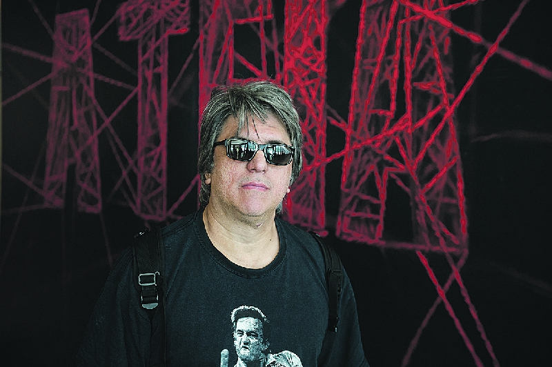 Bortolotto vive o líder de uma quadrilha em A Teia | Estevam Avellar/Rede Globo