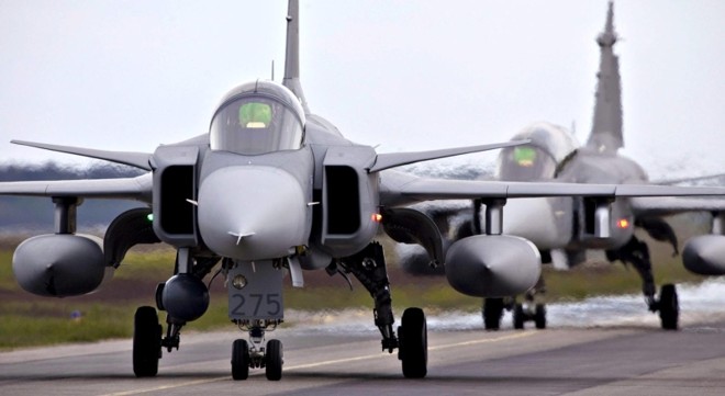 Caça Gripen escolhido para renovar a frota da Aeronáutica | Patrick Tragardh/Reuters