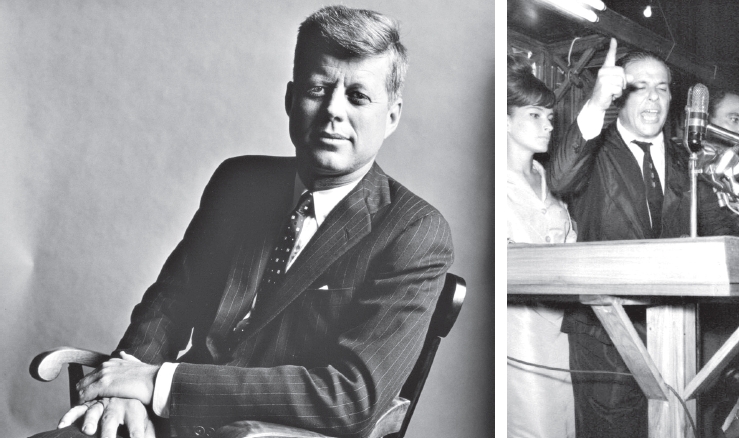 Kennedy (à esq.): conversa ocorreu 46 dias antes de ele ser assassinado; O presidente Jango. | Arquivo/ Reuters; Arquivo