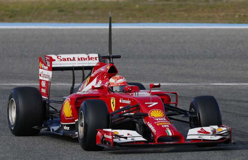 Kimi Raikkonen marcou o tempo mais rápido no primeiro teste coletivo do ano | Reuters