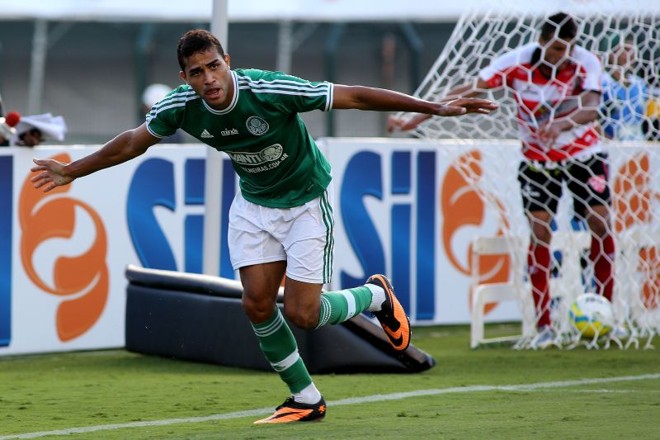 Alan Kardec fez o gol da vitória do Palmeiras na estreia no Paulista | Luis Moura / Folhapress