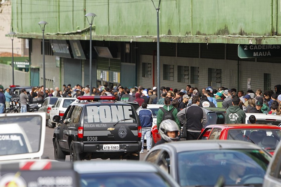 Couto Pereira terá barreiras e áreas restritas de acesso | Daniel Castellano / Agência de Notícias Gazeta do Povo