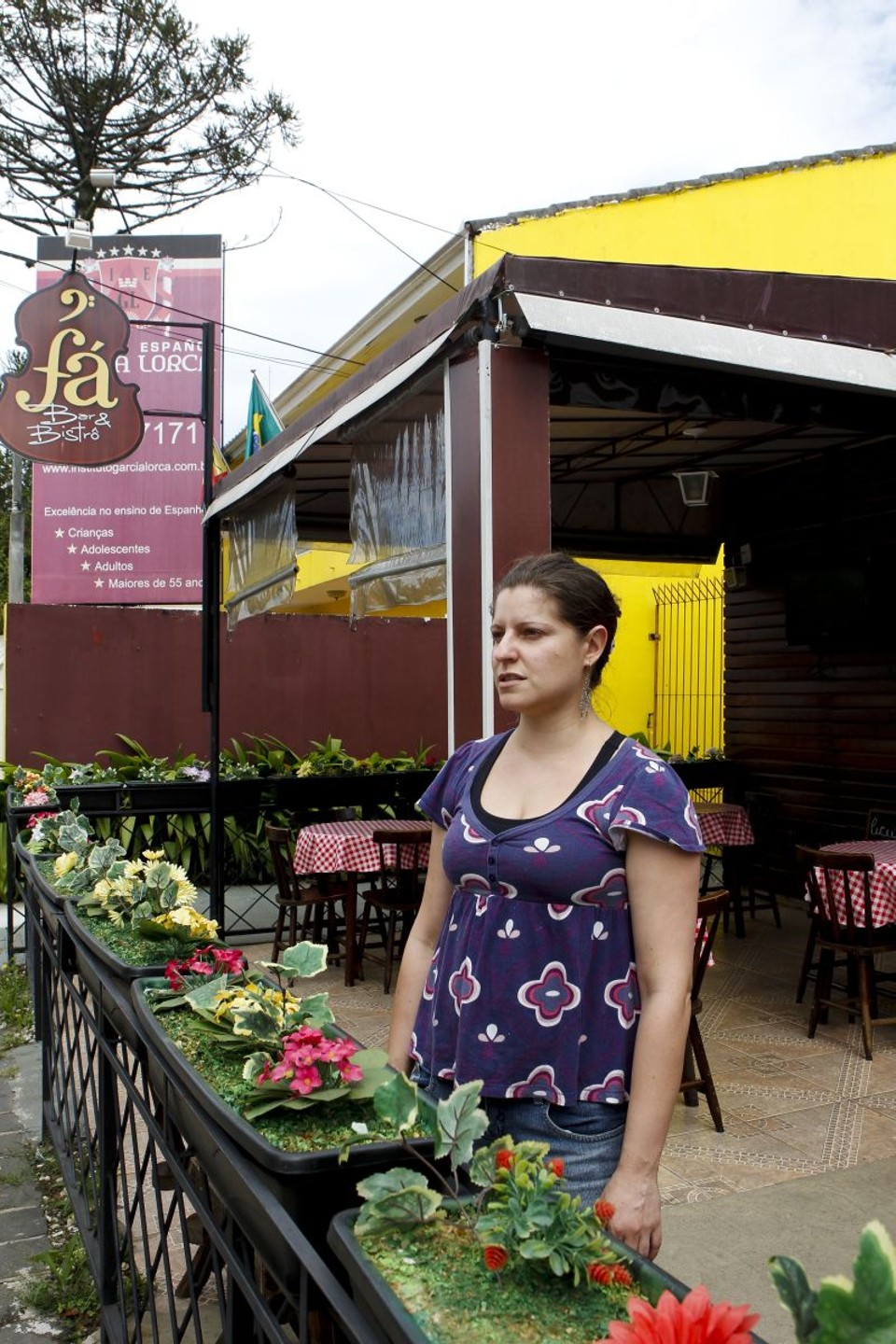 Fabiana de Luca: bar ao lado da Arena já fechou com Ambev, patrocinadora do evento | André Rodrigues / Gazeta do Povo