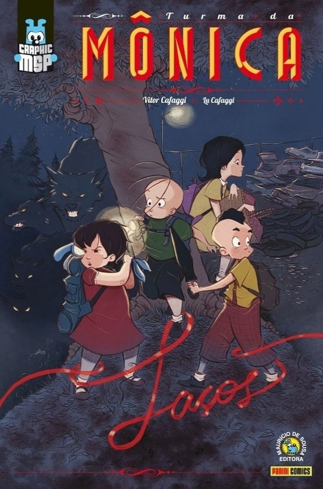 Turma da Mônica Laços (Vitor e Lu Cafaggi, Panini, R$ 19,90 capa cartonada e R$ 29,90 capa dura) |