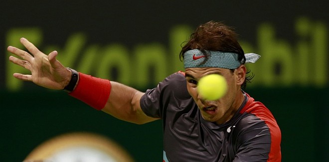 Nadal está a dois jogos de conquistar o primeiro título da temporada | Ahmed Jadallah / Reuters