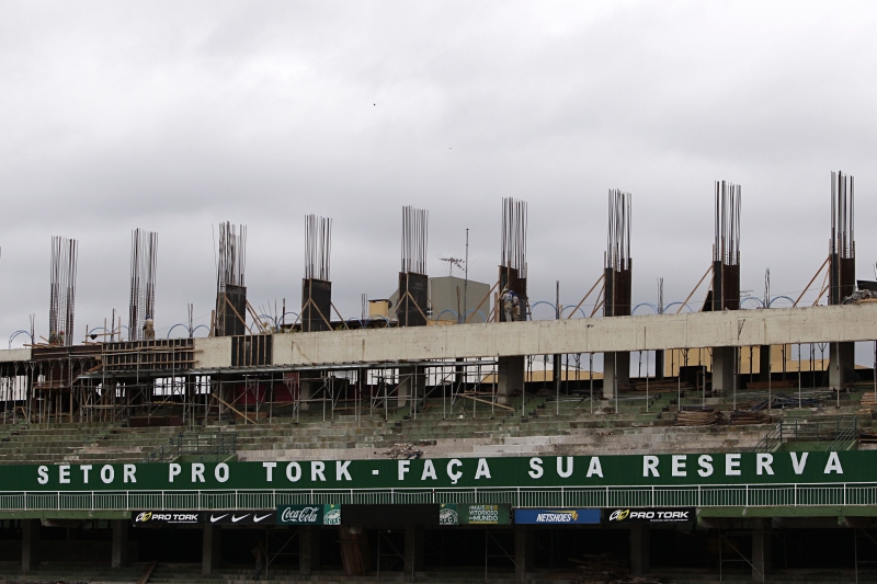 Construção fechou dezembro com 32% de conclusão | Felipe Rosa/ Tribuna