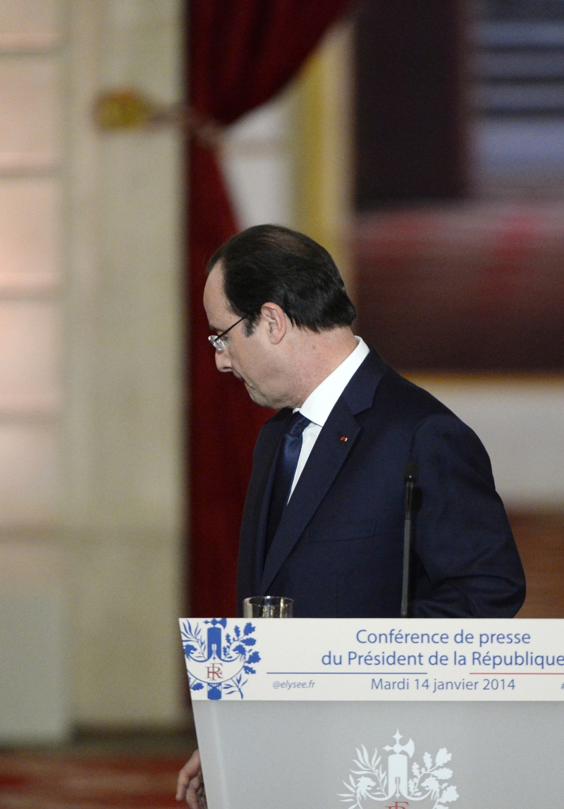François Hollande concedeu sua coletiva anual de imprensa | Alain Jocard/Pool/Reuters