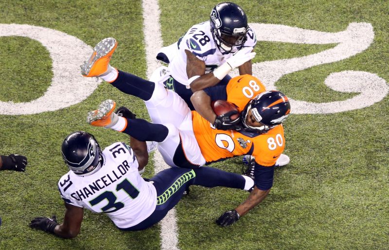 Partida entre Seattle Seahawks e Denver Broncos bateu recorde de audiência | Anthony Gruppuso-USA TODAY Sports
