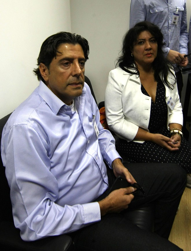 Cristiane Yared e Gilmar Yared: pais de uma vítimas do acidente com ex-deputado |