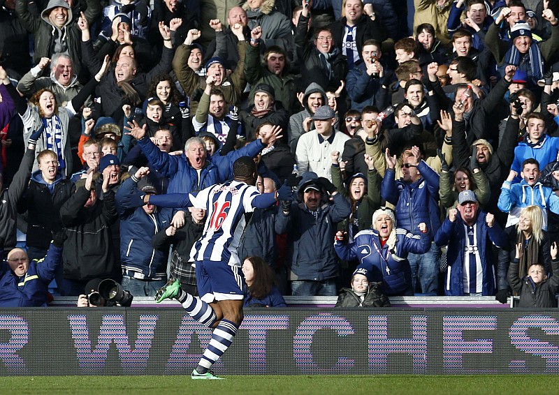 Anichebe fez o gol do West Bromwich | Darren Staples / Reuters