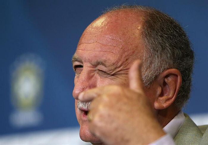 Felipão mantém a confiança de que o Brasil vai conquistar a Copa | Marcelo Sayão / EFE