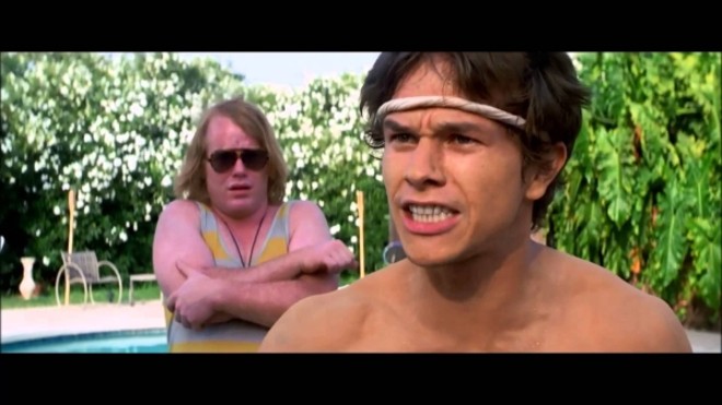 1 - Como Scotty J. ao lado de Mark Wahlberg, em