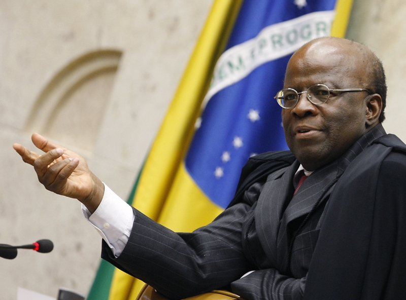 Joaquim Barbosa, presidente do STF | Nélson Jr./STF