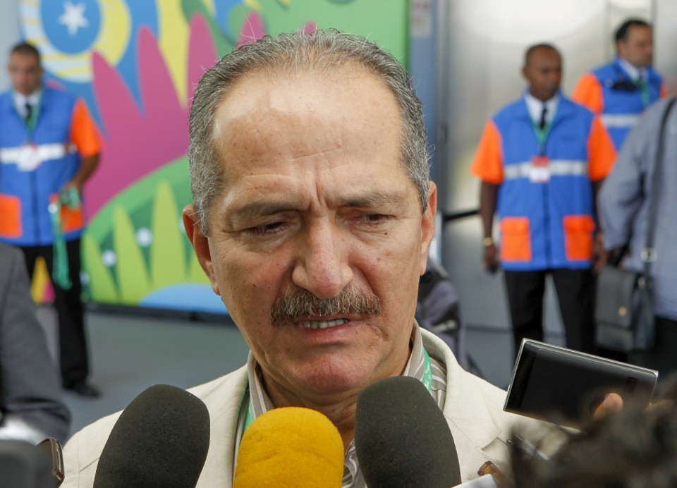 Aldo Rebelo adotou um tom mais calmo que o de Jérôme Valcke: "nervosismo não vai adiantar a execução da obra". | Hugo Harada/ Gazeta do Povo