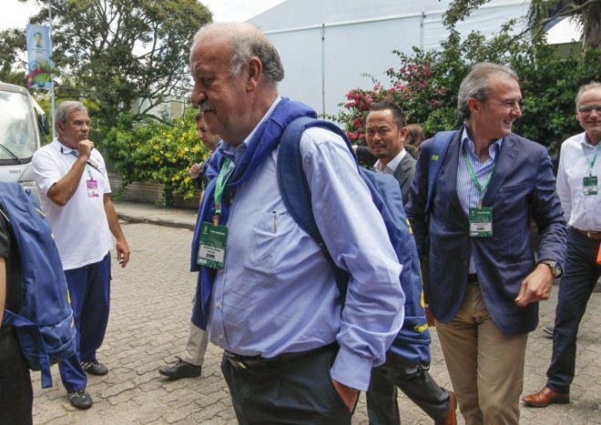 O treinador espanhol Vicente del Bosque |