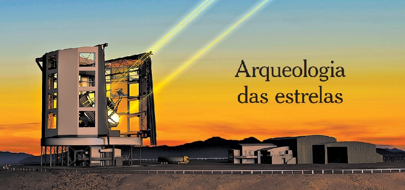 | Ilustrações de Todd Mason/Giant Magellan Telescope Organization