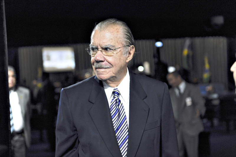 Sarney foi eleito pelo Amapá, mas quase nunca aparece por lá | Jane de Araujo/ Agência Senado