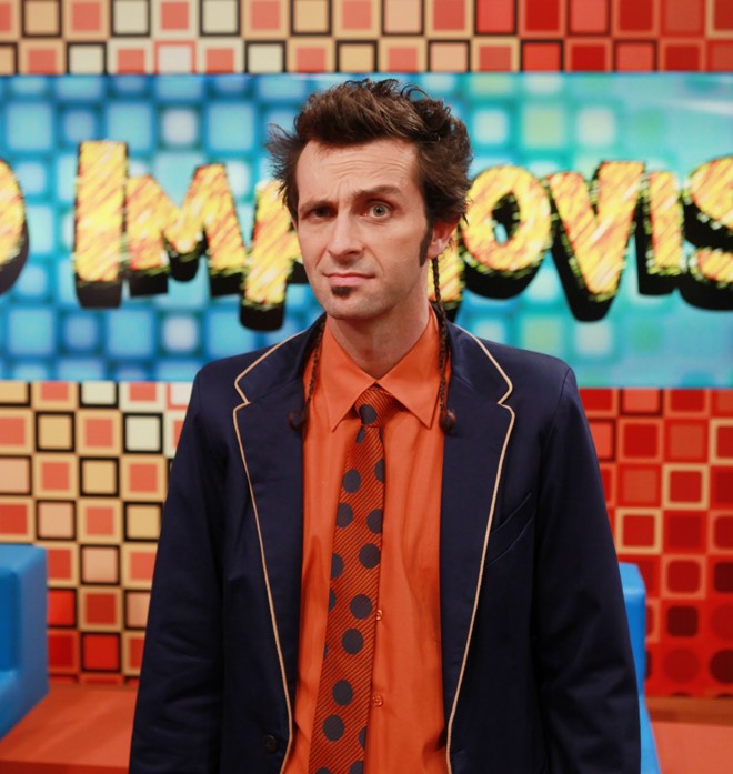 O humorista e apresentador de TV Márcio Ballas, mestre de cerimônias do evento |