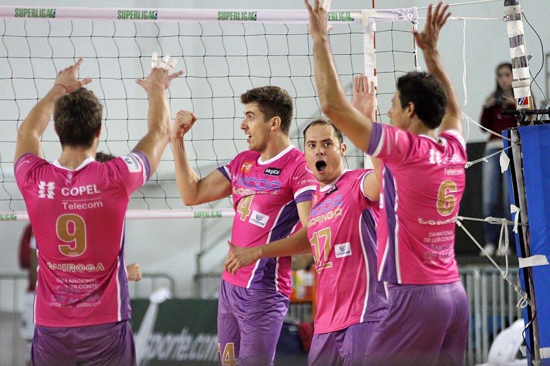 O Moda Maringá, liderado e presidido pelo levantador Ricardinho, enfrenta o Voltaço no Chico Neto | Alexandre Arruda / CBV
