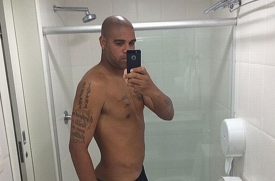 Foto mostra que Adriano está magro | Reprodução Instagram Adriano Imperador