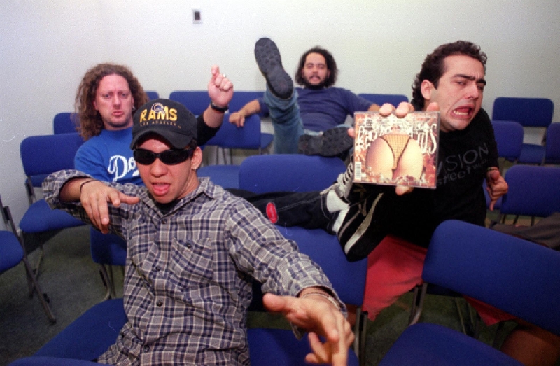 Os Raimundos: foi um dos principais marcos do rock da época | Moacyr Lopes Júnior/Folhapress