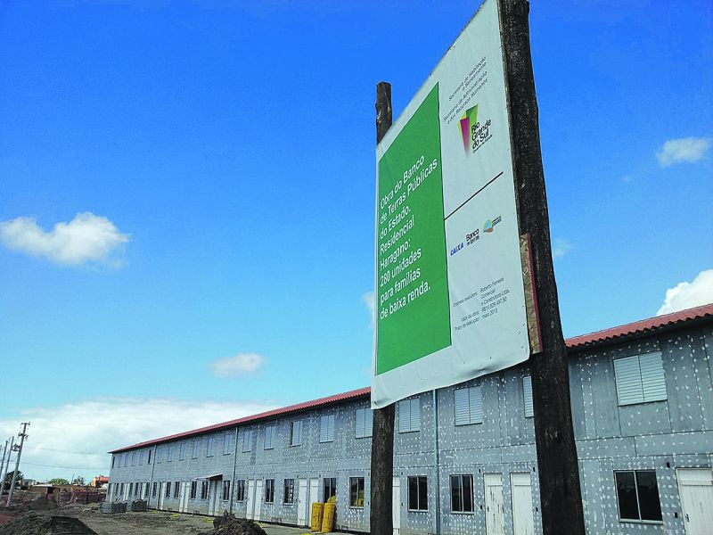 Residencial em Pelotas (RS) é pioneiro no uso do Wood Frame pelo Minha Casa Minha Vida | Divulgação