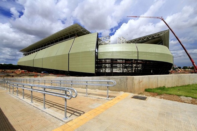 Partida inaugural da Arena Pantanal será entre Mixto e Santos, pela Copa do Brasil, no dia 2 de abril | Edson Rodrigues / Secopa-MT