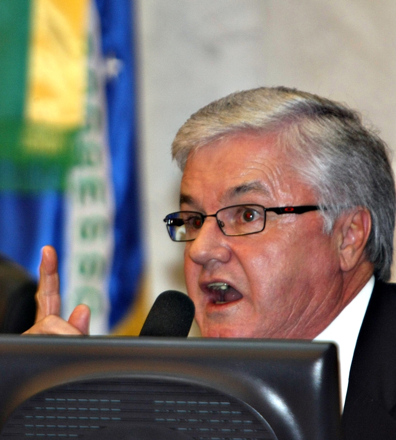 Rossoni disse que foi xingado por manifestantes | Ivonaldo Alexandre/ Gazeta do Povo