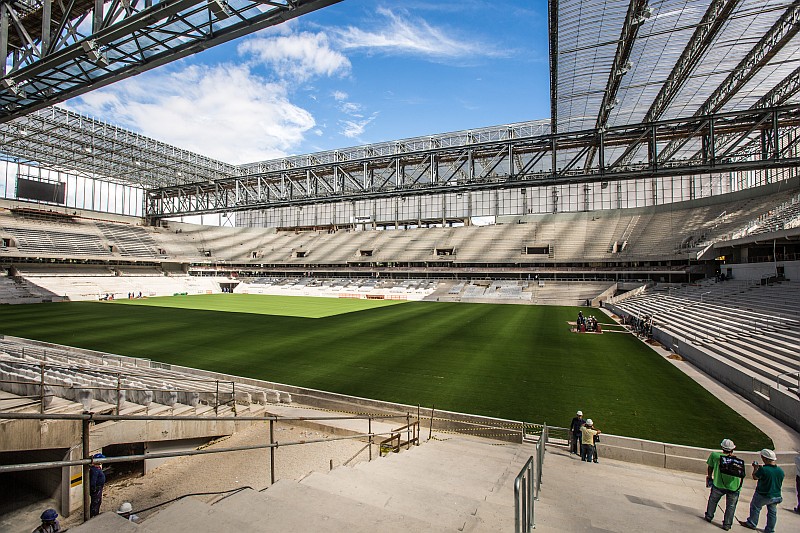 Arena da Baixada teve jogo-teste anunciado para o dia 29 de março, às 15 horas, com o time sub-23 | Brunno Covello / Gazeta do Povo