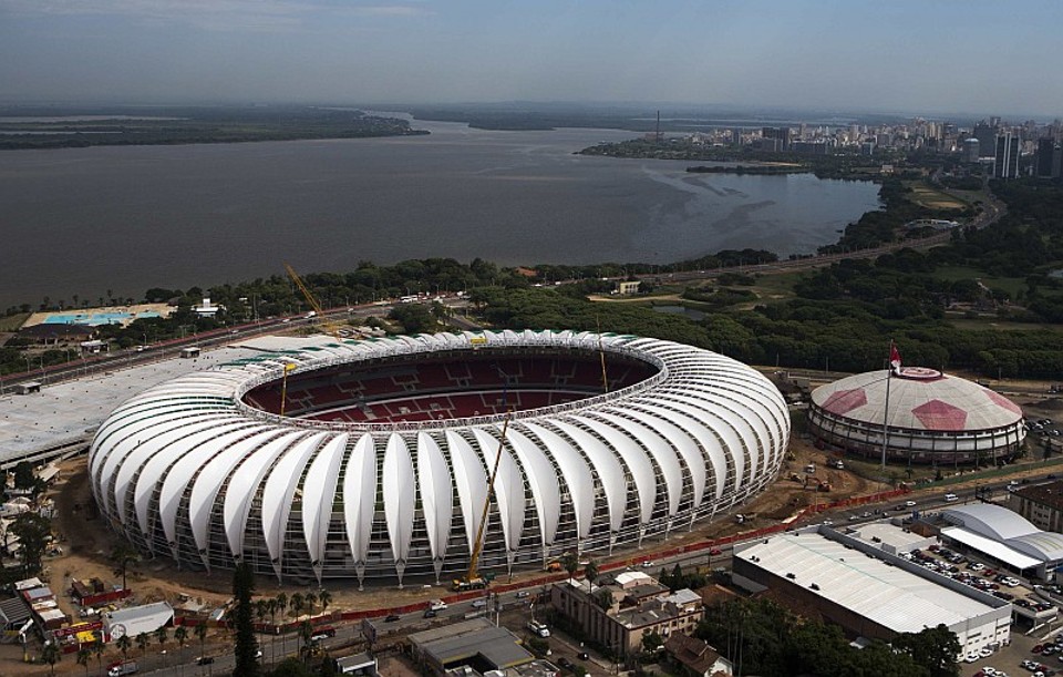 Jogo entre Inter e Caxias, pelo Gauchão, será o primeiro no Beira-Rio após as obas para a Copa do Mundo | Edison Vara / Reuters