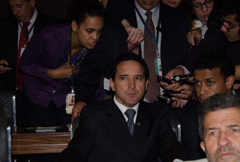 A Câmara Federal cassou o mandato do deputado Natan Donadon por quebra de decoro. Pouco antes, Donadon disse que estava sendo injustiçado | José Cruz / Agência Brasil