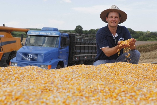 Tiago Sartori monitora diariamente 180 ha |