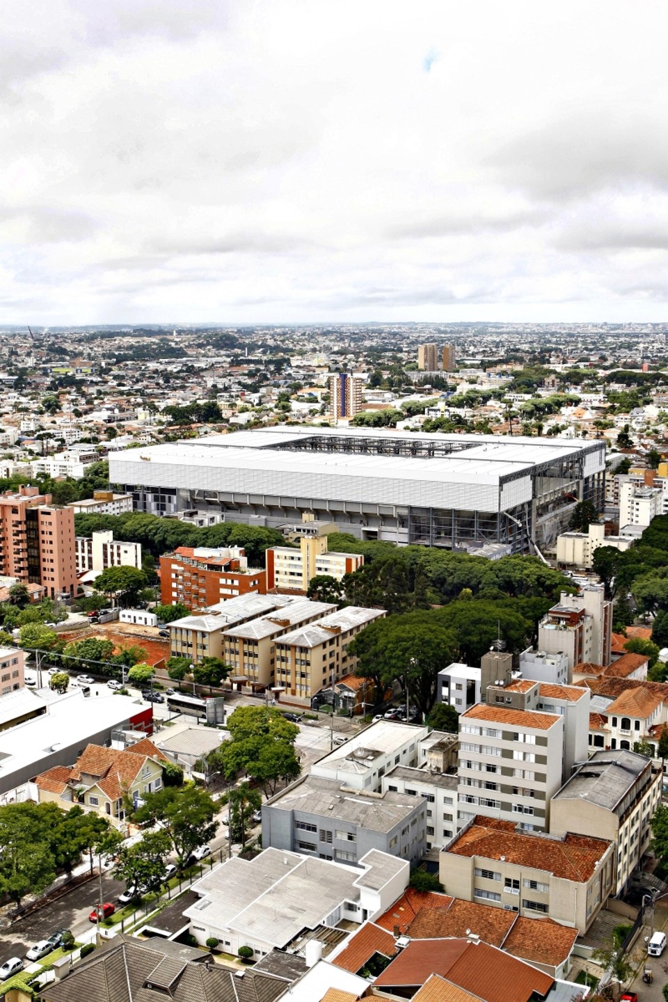 Estádio mais pronto em 2007, Arena será o último palco a ser entregue | Antonio More/ Gazeta do Povo