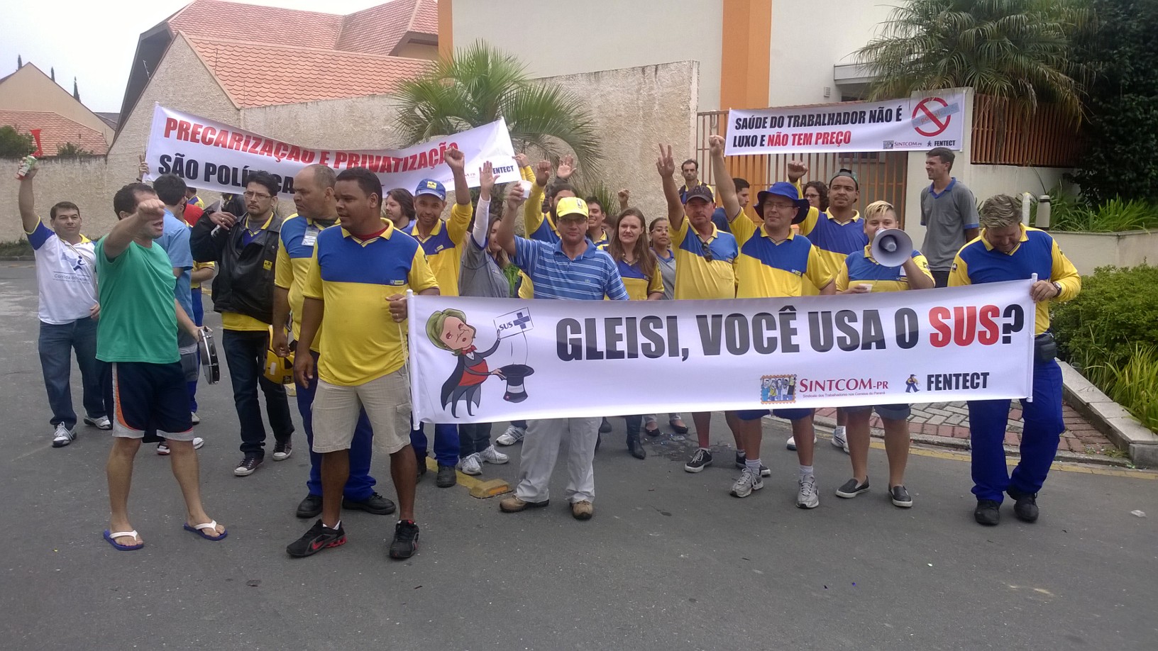 Trabalhadores do Correio querem retratação de Gleisi | Aniele Nascimento / Gazeta do Povo