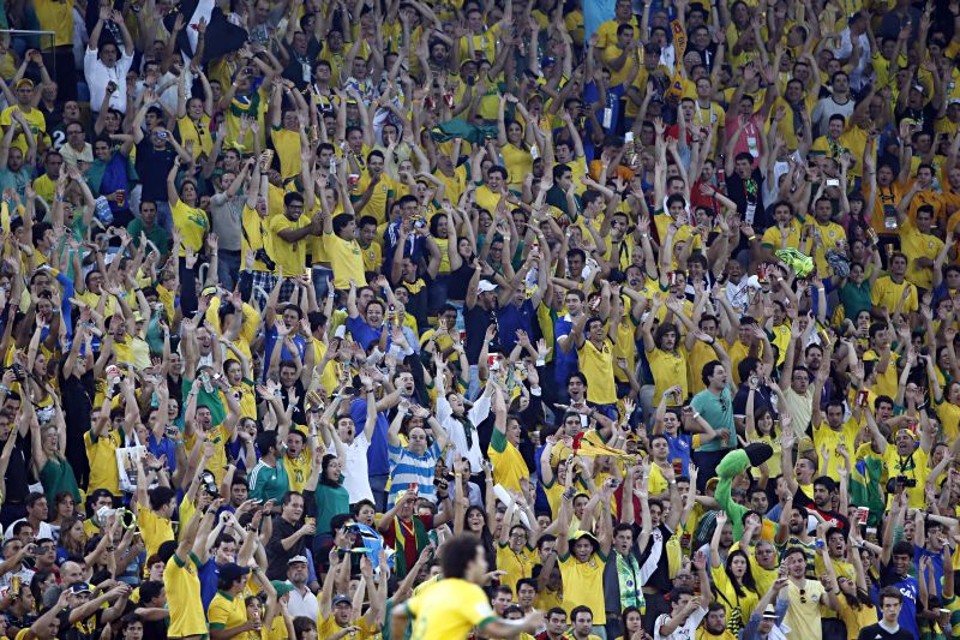 Maracanã lotado na final da Copa das Confederações. Brasileiros, porém, são críticos com a Copa | Albari Rosa / Gazeta do Povo