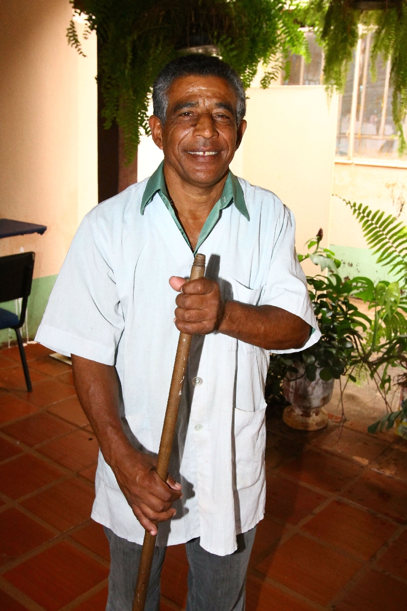 Beneficiado pelo programa, Hélio Martins trabalha com carteira assinada há oito meses | Gilberto Abelha/ Gazeta do Povo