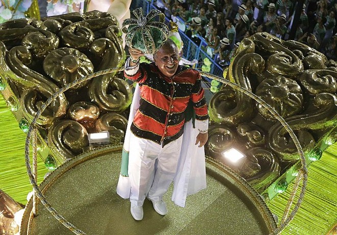 Zico foi o homenageado pela Imperatriz Leopoldinense |