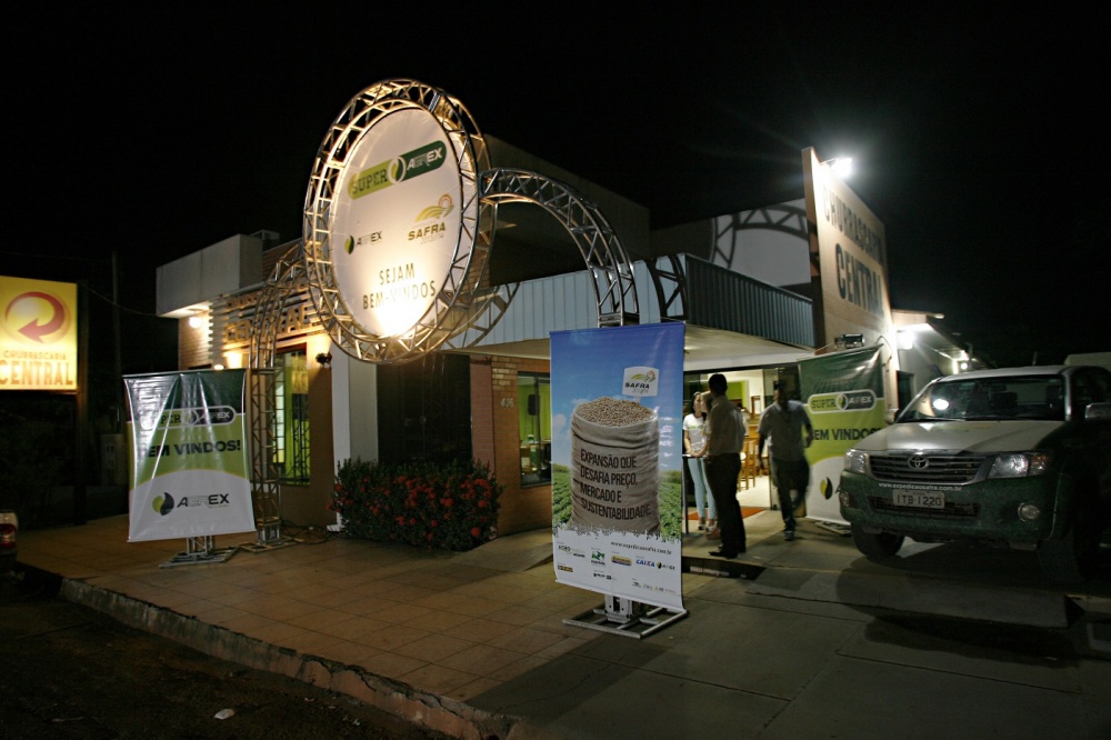 Segunda etapa do Super Agrex, evento técnico e de relacionamento ocorreu na noite desta quinta-feira (13/03) em Canarana, Mato Grosso. | Josua© Teixeira/gazeta Do Povo