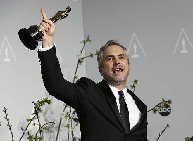 Alfonso Cuarón ganhou os Oscars de melhor diretor e de melhor edição porGravidade |