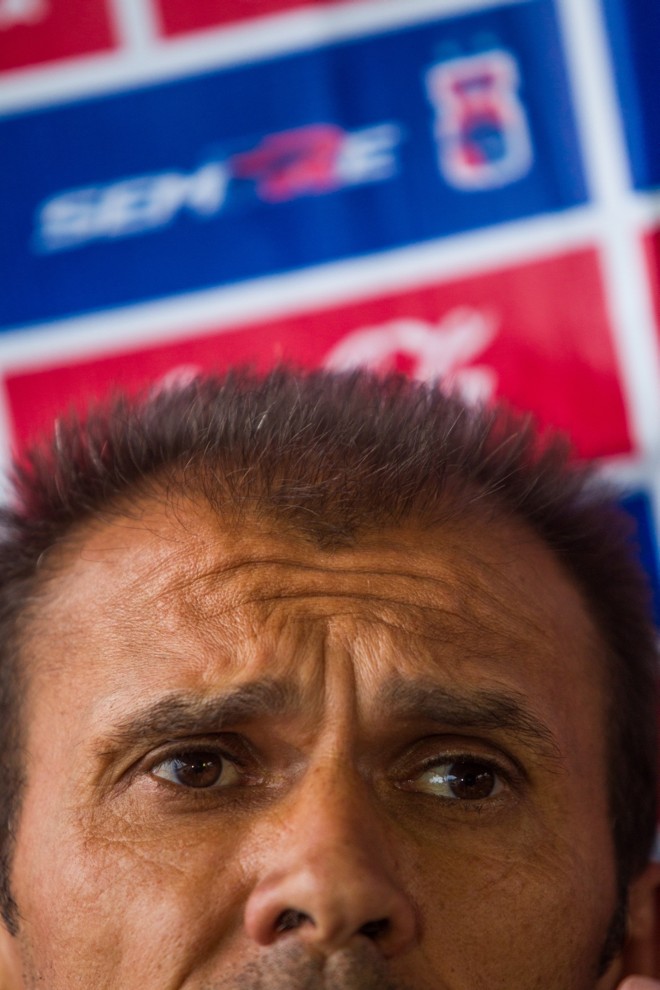 Milton Mendes planejava o Tricolor com 21 pontos antes da última rodada. Equipe conquistou apenas 15 | Brunno Covello/ Gazeta do Povo