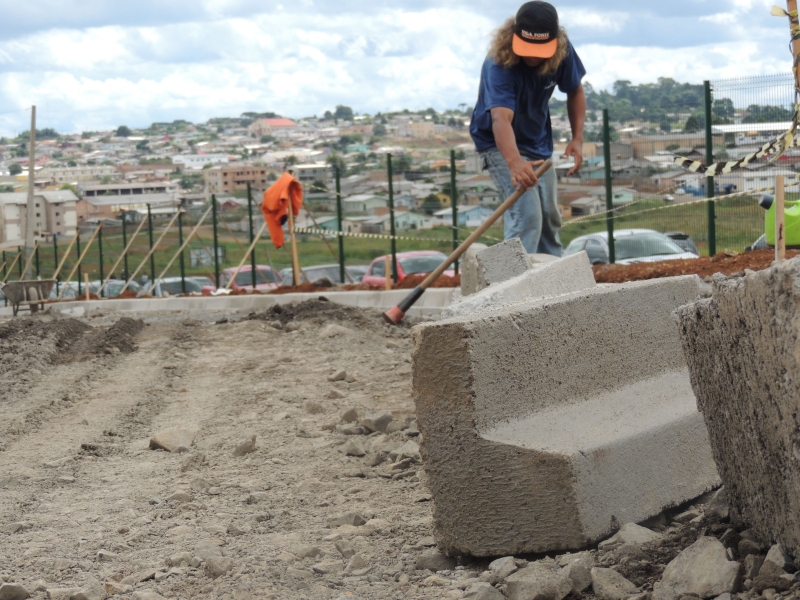 Bairros no entorno do câmpus da UTFPR em Guarapuava receberam pavimentação asfáltica com a vinda da universidade | Marizete Righi Cechin/UTFPR