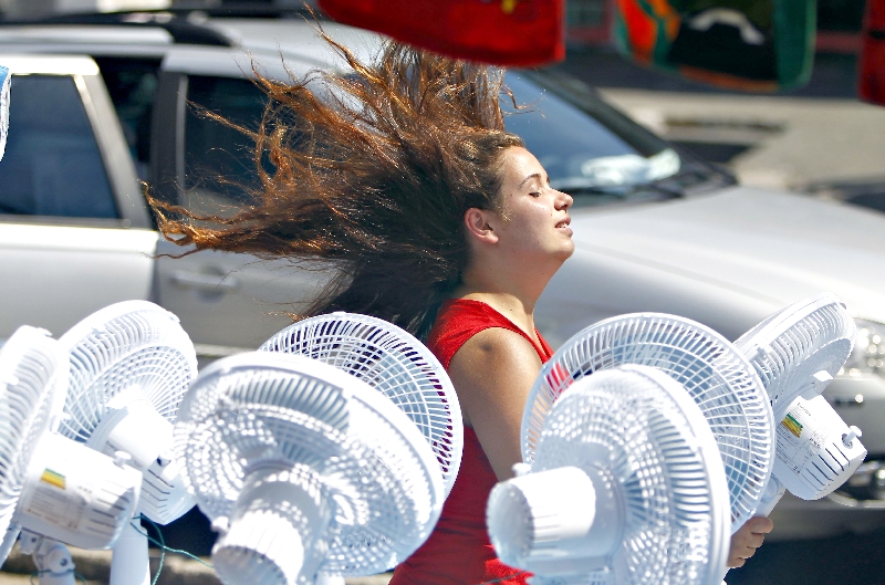 Janeiro mais quente ampliou o consumo de luz: ventiladores e ar-condicionados foram os vilões | Albari Rosa/ Gazeta do Povo