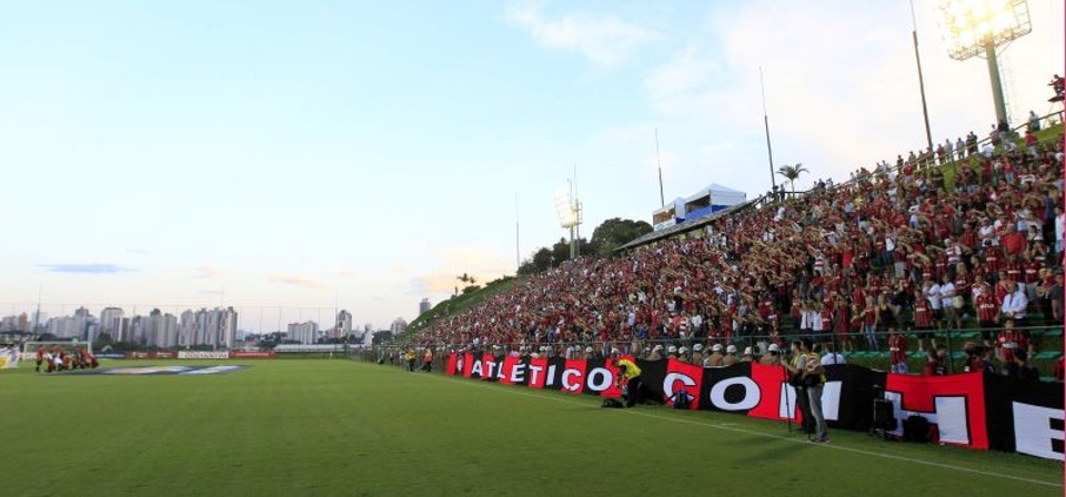 O Ecoestádio receberá o primeiro duelo semifinal do Paranaense, entre Atlético e Londrina. | Daniel Castellano/ Gazeta do Povo