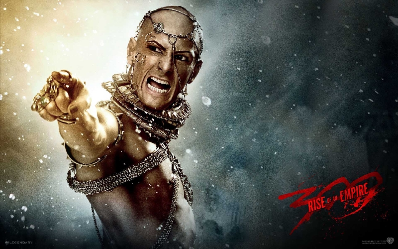 O brasileiro Rodrigo Santoro interpreta novamente o rei persa Xerxes | Divulgação