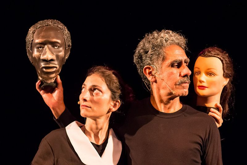 Peça teve a atuação de Teresita Iacobelli e Jaime Lorca | Humberto Araújo/Divulgação