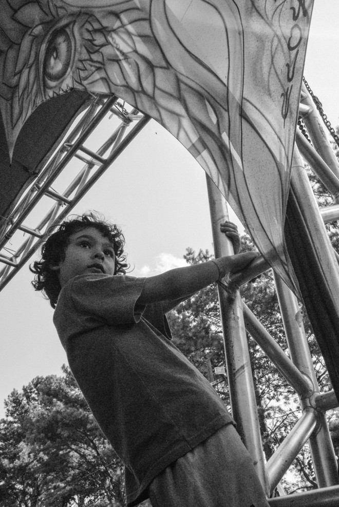 Crianças, filhos de antigos frequentadores, são figurinhas carimbadas no Psicodália |