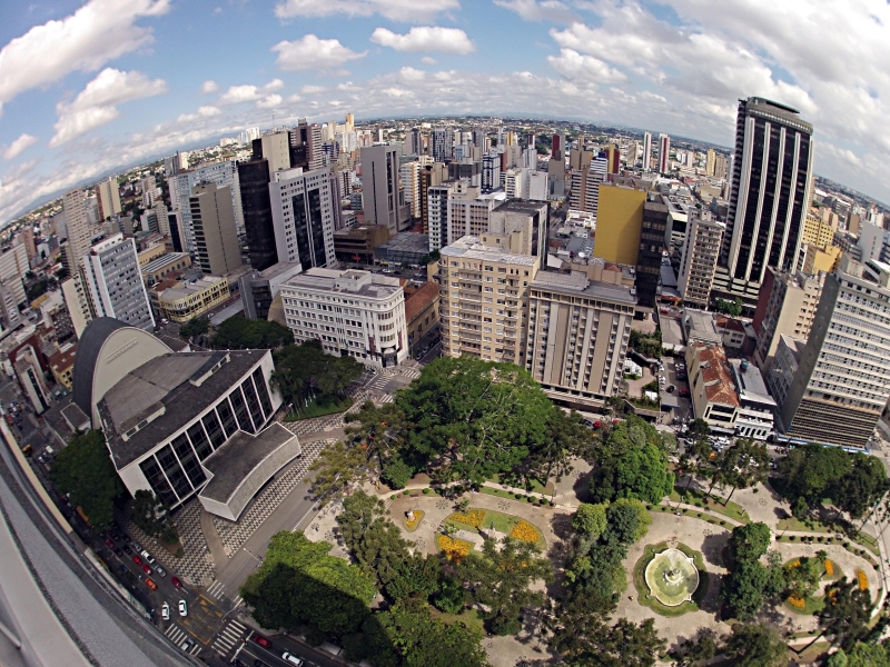 Vista de Curitiba: cidade abriga conferência pela terceira vez | Albari Rosa/Gazeta do Povo